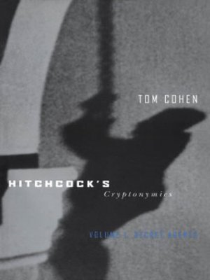 cover image of Hitchcock's Cryptonymies v1